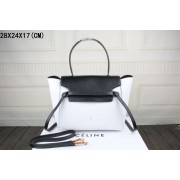 2015 Celine new model belt pack 3368-1 black&white HV09047Bw85