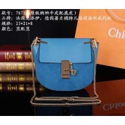 2015 chloe handbag 7671 blue HV06078tg76