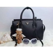 2015 Prada tote bag 2278 Black HV09218zS17