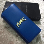 2015 Yves Saint Laurent hot style wallet 30180 blue HV00334UM91