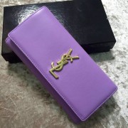 2015 Yves Saint Laurent hot style wallet 30180 purple HV01014TV86