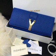 2015 Yves Saint Laurent new model clutch 30210-1 blue HV05800dE28