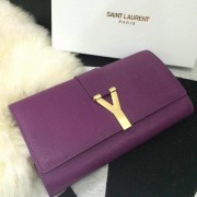 2015 Yves Saint Laurent new model clutch 30210-1 dark purple HV04242Xw85