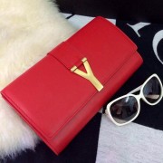 2015 Yves Saint Laurent new model clutch 30210-1 red HV07875NP24