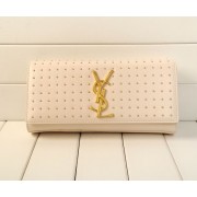 2015 Yves Saint Laurent new model clutch 9939 white HV10464Zr53