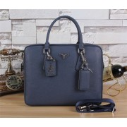 AAA 1:1 Prada winter best-selling model original leather F003 blue HV01511vi59