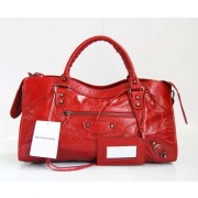 Balenciaga City Handbag Red 084328 HV03993mV18