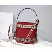 Best Quality Imitation DIOR DIORODEO HOBO TAS VAN KALFSLEER M5871 red HV07057dK58