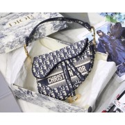 Best Replica Dior SADDLE DENIM CANVAS BAG M928 denim blue HV10012zU69