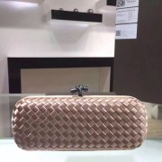 Bottega Veneta Japanese Silk ribbon Clutch 0313 apricot HV09712gE29