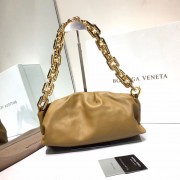 Bottega Veneta Nappa lambskin soft Shoulder Bag 620230 Khaki HV03854hT91