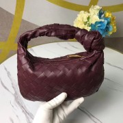 Bottega Veneta Original Weave Leather Bag BV4588 Burgundy HV09699Ag46