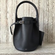 CELINE BIG BAG BUCKET IN SUPPLE GRAINED CALFSKIN 55427 black HV00827AM45