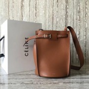 CELINE BIG BAG BUCKET IN SUPPLE GRAINED CALFSKIN 55428 Camel HV06487Mc61