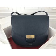 Celine Compact Trotteur Cattle leather Shoulder Bag 1269 Royal Blue HV11012Rk60