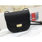 Celine Compact Trotteur Shoulder Bag 1269 black HV04222dN21