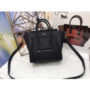 Celine NANO MINI Tote Bag A3560 black HV08955zd34