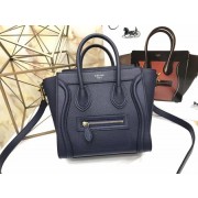 Celine NANO MINI Tote Bag A3560 Dark blue HV09697dN21