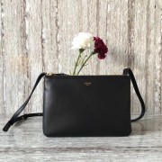 Celine Original Leather mini Shoulder Bag 55420 black HV06290ED90