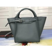 Celine the big bag calf leather Tote Bag 3479 green HV02304lU52