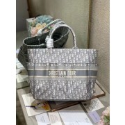 Cheap DIOR Beach Bag CANVAS C0175 GREY HV04180ZZ98