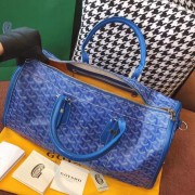 Cheap Goyard Canvas Travel bag 6958 blue HV03301sZ66