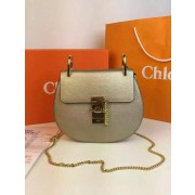 Chloe Drew Shoulder Bags Calfskin Leather 2709 Gold HV08888Xr72