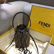 Copy 1:1 Fendi MON TRESOR mini-bag 8BS010 black HV05187xD64