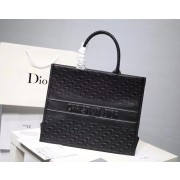 DIOR BOOK TOTE BAG IN MULTI-COLOURED CALFSKIN M1286 black HV01712dN21