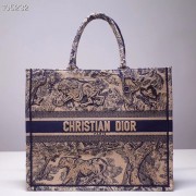 DIOR BOOK TOTE BAG TOILE DE JOUY M1286ZT blue HV09144fJ40