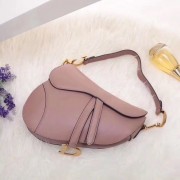 Dior MINI SADDLE BAG IN PINK CALFSKIN M0447 pink HV10075JD63