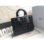 Fake 1:1 Dior GROTE LADY DIOR-TAS VAN LAMSLEER CBL44560 black HV00092YK70