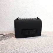 Fake 1:1 JADIOR FLAP BAG IN BLACK CALFSKIN M9000SL HV00867YK70