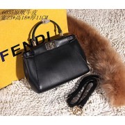 Fake Cheap Newest 2015 Fendi original leather 6035 black HV07239Kt89