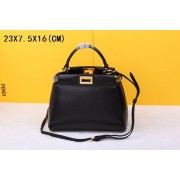 Fake Fendi winter best-selling model original sheepskin 520885 black HV00180pE71