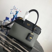 Fake Prada Esplanade Bag 1BA046 grey&black HV05279Iw51