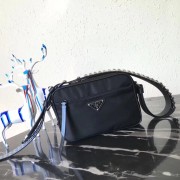 Fake Prada Technical shoulder bag 1BC167 blue HV06753yQ90