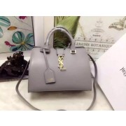 Fake Yves Saint Laurent Fringed Cabas Chyc Bag Y3359 Grey HV11863yQ90