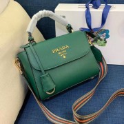 Fashion Prada Calf skin tote 1BD071 1BD209 green HV01456wc24