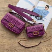 FENDI BAGUETTE Mini Shoulder Bag 8BS017 purple HV04782vN22