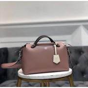 FENDI BY THE WAY REGULAR Small multicoloured leather Boston bag 8BL1245 dark pink HV05908bm74