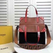 FENDI FLIP REGULAR F8036 black & brown HV07358Is79