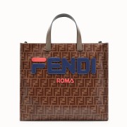 Fendi SHOPPER F1843 brown&blue HV11264vK93