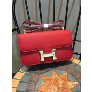 Hermes Constance Bag Calfskin Leather H9978 Red HV05694vj67