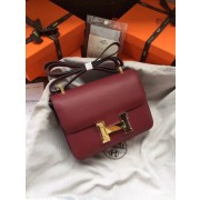 Hermes Constance Bag Epsom calfskin H0713 fuchsia HV04726vX33