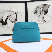 Hermes Cosmetic Bag H3699 Blue HV00141nE34