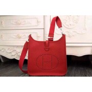 Hermes evelyne hot style original leather H1188 red HV01923MO84