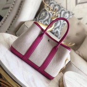 Hermes Garden Party 36cm Tote Bags Original Leather H3698 Rose HV08433Gh26