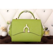 Hermes kelly 35CM stirrup top handle bag 30560 light green HV09280DS71