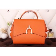 Hermes kelly 35CM stirrup top handle bag 30560 orange HV10120OG45